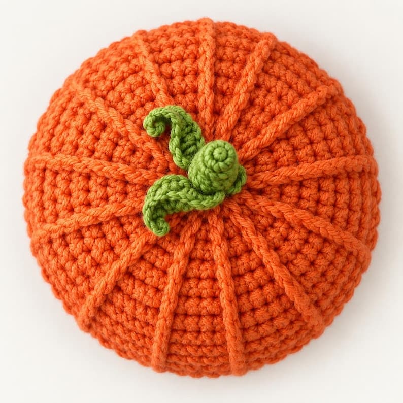 Pumpkin Hat Crochet Pattern PDF – Baby Pumpkin Beanie — photo 10 of 10