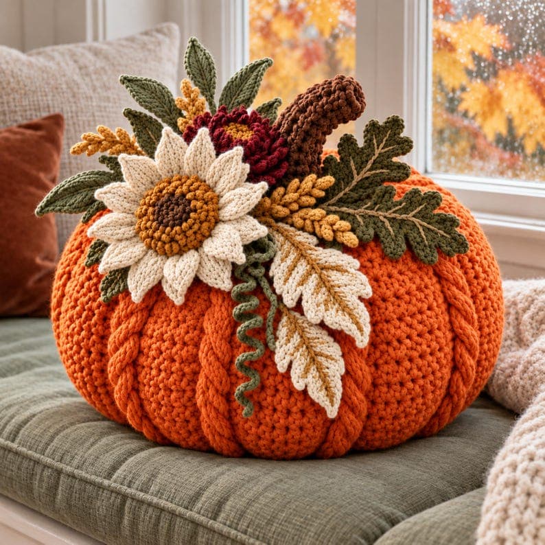 Crochet Pumpkin Pattern PDF – Fall Pumpkin Decor — photo 7 of 7